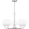 Quoizel Nielson Chandelier 5 Lights Brushed Nickel NIE5025BN - alternate 4